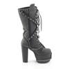 DemoniaCult - TORMENT156 Platform Boots - Black Product image